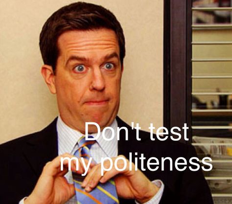 Andrew Bernard-The Office Andrew Bernard, The Office Andy Quotes, The Office Dwight You Ignorant, The Office Memes, Dwight Schrute Memes, Andy Bernard, The Office Memes Hilarious, The Office Show, Office Memes