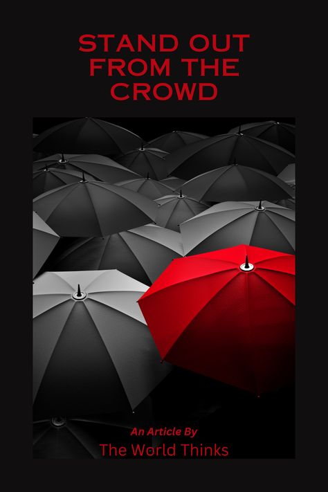 Belonging is a fundamental human need. From an early age, we long to fit in, to be accepted, and to feel like we belong to a particular group or community. Society has conditioned us to believe conformity is the path to success and happiness. We are constantly bombarded with messages telling us how we should look, think, and behave to be accepted.
#StandOut
#BeUnique
#Individuality
#Originality
#BeDifferent
#Uniqueness
#DareToBeDifferent
#BeBold
#Authenticity
#Innovation Not Belonging, Standing Out In A Crowd, Building A Personal Brand, Definition Of Success, Success And Happiness, Against The Grain, Creating Artwork, No One Is Perfect, Path To Success