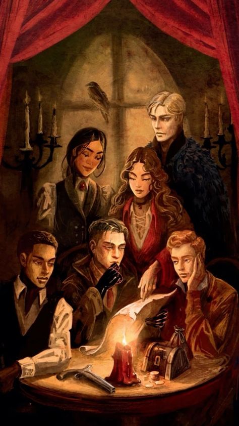 Inej Fanart Six Of Crows, Six Crows, Six Of Crows Fanart, Six Of Crows Characters, Crow Club, Crow Books, Bone Books, Grisha Verse, Crooked Kingdom