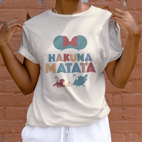 2023 Disneyland, Hakuna Matata Shirt, Outfit Disney, Animal Kingdom Shirts, Magical Kingdom, Safari Adventure, Adventure Shirt, Family Shirt, Disney Trip