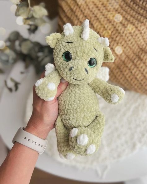 Dragon Amigurumi Crochet Pattern - Crochet dinosaur PDF pattern - crochet animals Crochet toys patterns free amigurumi #crochettoyspatternsfreeamigurumi #crochet #crochettoy #crochetpattern #crochetpatterns 1.199 Free Crochet Toy Patterns, Toys Quotes, Crochet Elephant Pattern, Crochet Dinosaur Patterns, Dragon Crochet, Crochet Dragon Pattern, Easy Crochet Animals, Crochet Kids, Crochet Dinosaur