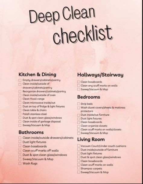 #Guide #Schedule #a #Cleaning #Guide #Cleaning #to #Ultimate #Creating #Home #a #Creating #HomeTrends #Home #The #for #Tidy Deep Clean Checklist, Clean Checklist, Deep Cleaning House Checklist, Garbage Disposal Cleaning, Comfy Room, Clean Hacks, Cleaning Checklists, Cleaning Baseboards, House Checklist