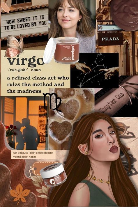 Virogs, we got the brand new mood baord inspiration for you with our favourite color jars! Ginger copper and more shades of brown for you from Paradyes' #brown #virgo #moodboard #inspo #virgo Virgo Moodboard, Virgo Mood, Hair Dye Brands, Moodboard Inspo, Hair Color Brands, Semi Permanent Hair Dye, Perfect Hair Color, Semi Permanent Hair Color, Hair Color Shades