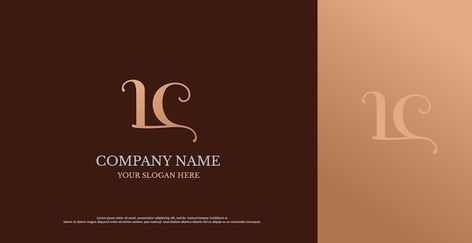 Lc Monogram Logo, Lc Logo Design, Lc Logo, Royal Frame, Initials Logo Design, Initials Logo, Vintage Monogram, Vector Template, Monogram Logo