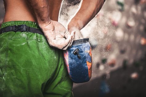 Whether you’re conquering a cliff face out in the backcountry or attacking the wall at your local climbing center, you will want to have a chalk bag you can rely on. Today, we cover 10 outstanding chalk bags rated for style, durability, storage, anti-spillage, price, and more. Today, we help you decide what is the […] The post The 10 Best Climbing Chalk Bag & Bucket Options of 2022 appeared first on TheCoolist. Chalk Bucket, Climbing Chalk Bag, Cliff Face, Hand Sweating, Climbing Chalk, Climbing Bag, Chalk Bag, Liquid Chalk, Chalk Bags