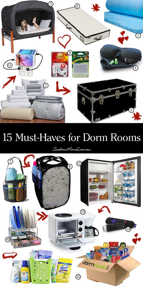 Boy College Dorms, Guy Dorm, Guy Dorm Rooms, Dorm Necessities, Closet Interior, Boys Dorm Room, College Dorm Room Essentials, Southern Mom, Dorm Room Hacks