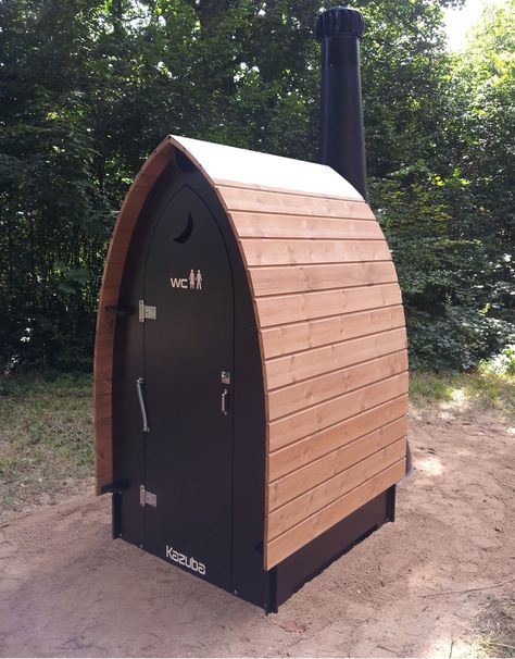 The Kazuba KL1 is a compact waterless compost toilet that is entirely off-grid and self-contained. Urine is evaporated due to the clever design so with no discharges to the ground, it can be installed in situations that many other compost toilets cannot. Ideal for allotments, community gardens, golf-courses, national parks and remote amenity sites. Garden Toilet, Outside Toilet, Toilet Outdoor, Composting Process, Composting Toilets, Community Gardens, Outdoor Toilet, Car Parks, Solar Farm