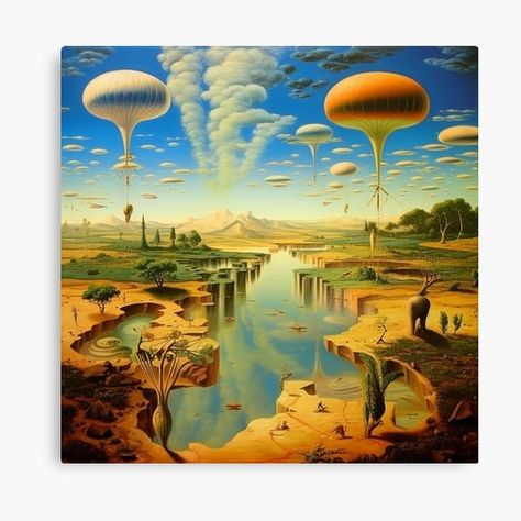 Salvador Dali Poster, Dali Art, Surrealism Art, Landscape Poster, Salvador Dali, Featured Art, Dali, Art Poster, Print Images