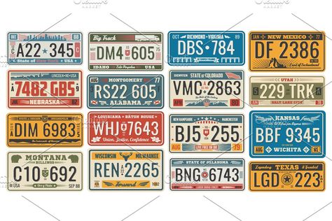 Car license plates , #sponsored, #vehicle#numbers#USA#registration #AD Plate Collage, Car License Plates, Car Number Plates, Number Signs, State Of Colorado, Car Plates, Car License, Usa States, Number Sign