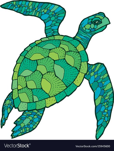 Turtle Outline, Turtle Vector, Stylized Drawing, Sea Turtle Species, Loggerhead Turtle, Turtle Images, Turtle Quilt, Exhibition Ideas, Turtle Drawing