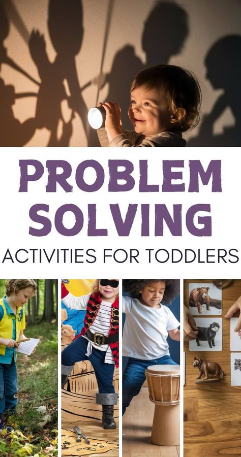 Easy Problem Solving Activities For Toddlers Engaging Activities For Preschoolers, Engaging Activities For Toddlers, Toddler Cognitive Activities, Preschool Problem Solving Activities, Problem Solving Activities For Toddlers, Problem Solving Activities For Kids, Cognitive Activities For Toddlers, Cognitive Development Activities, Goal Activities