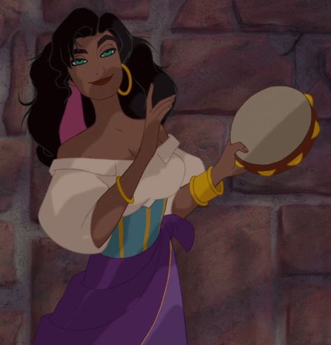 Esmeralda Disney, The Hunchback Of Notre Dame, Hunchback Of Notre Dame, Disney Wiki, Images Disney, Disney Images, Film Disney, Arte Disney, Disney Ladies