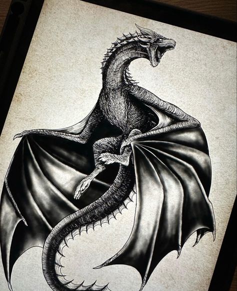 Dragon Tattoo Game Of Thrones, Black Dragon Tattoo, Dragon Medieval, Drogon Game Of Thrones, Targaryen Tattoo, Game Of Thrones Tattoo, Small Dragon Tattoos, Medieval Tattoo, Dragon Tattoo Art