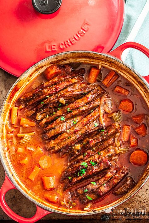 Tender Braised Beef Brisket | Chew Out Loud Braised Beef Brisket, Braised Brisket, Beef Brisket Recipes, Brisket Recipes, Passover Recipes, Braised Beef, Jewish Recipes, Beef Brisket, Beef Dishes