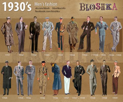 1930’s of Fashion on Behance Mens Fashion Through The Decades, 20th Century Mens Fashion, 1930s Clothing Men, Men 30s Fashion, 40s Fashion Mens, 1930s Fashion Mens, 30s Fashion Men, Mens Fashion 1930s, Mens Fashion 40s