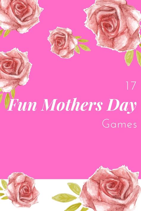 17+ Fun Mother’s Day Games - Fun Party Pop Mother’s Day Games With Kids, Games For Mothers Day Fun, Mother’s Day Activities For Adults, Mother’s Day Games For Adults, Mothers Day Games For Adults, Mothers Day Games, Fun Easter Games, Scavenger Hunt Ideas, Mother's Day Games