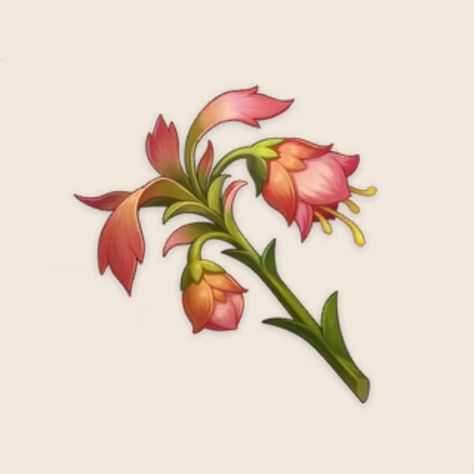 Genshin Flowers Png, Genshin Impact Flowers Png, Kaveh Widget, Genshin Impact Flowers, Genshin Flowers, Alchemy Ingredients, Genshin Impact Widget, Plants Reference, Flower Widget