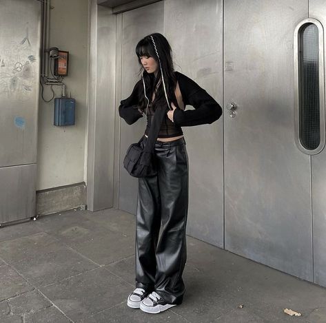 cyberfashion, cyber y2k, cyber y2k outfit, acubifashion, acubi aesthetic, fashion aesthetic, archive fashion, archive style, archive style aesthetic, pinterestoutfit, pinterestoutfits, pinterestinspo, pinterestvibes, pinterestinspired, ootd, summerfashioninspo, summerstyles, outfitinspo, femininestyle classyvision, outfitsfrr, lavishfashion, fitsonpoint, labloggers, Isu, aestheticstyle, womensfashion Streetwear Girly Fits, Leather Pants Y2k, Gratin Recipes, Acubi Aesthetic, Aesthetic Archive, Autumn Core, Acubi Style, Polyvore Clothes, Au Gratin Recipes