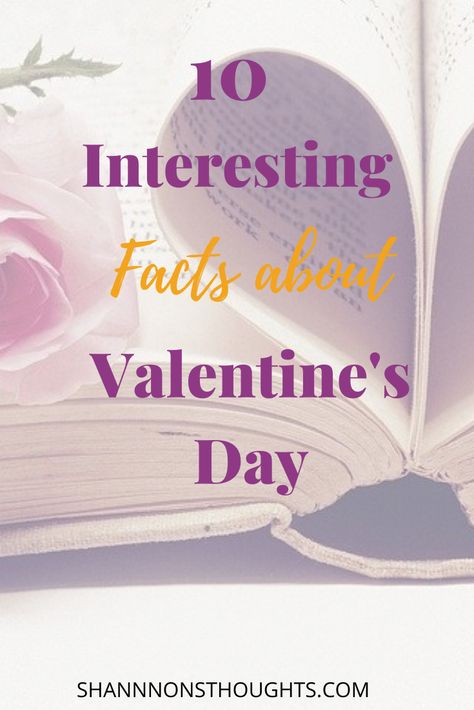 Whether you are a fan of Valentine's Day or not, its always fun to learn new facts about any holiday. Here are 10 cool facts about Valentine's Day that you might not have known. Valentines Poems, Valentine History, New Facts, Cool Facts, 10 Interesting Facts, Valentine Fun, Important Facts, Interesting Facts, Facts About