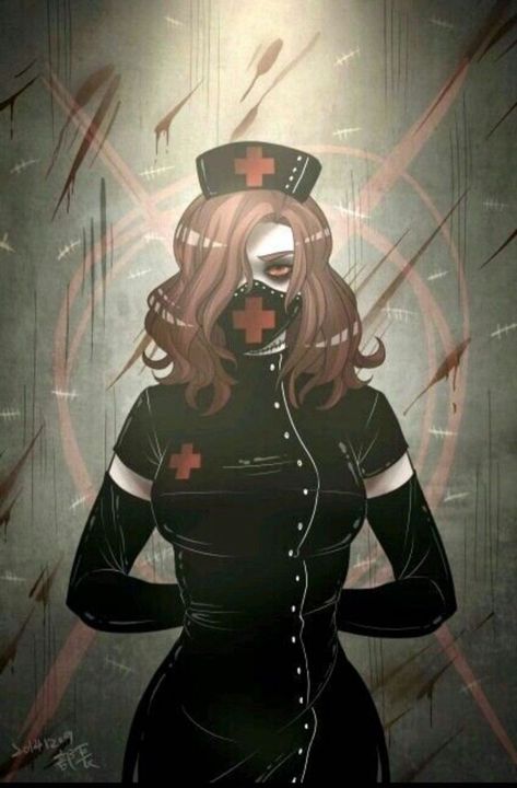 Nurse Ann, All Creepypasta Characters, Miss Marvel, Creepypasta Girls, Scary Creepypasta, Nurse Art, Creepypasta Cute, Scary Games, Laughing Jack