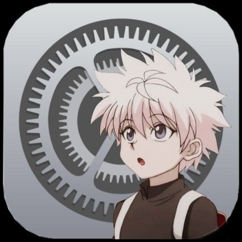 Killua zoldyck hunterxhunter app icon Android App Icon, Kawaii App, Icon Covers, Anime W, Mobile App Icon, App Anime, Hxh Characters, Apple Icon, Killua Zoldyck