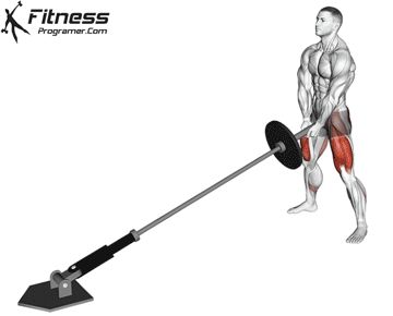 How to do Landmine Deadlift Leg Workout Exercises, Free Workout Plans, Best Leg Workout, T Bar Row, Personalized Workout Plan, Online Planner, Workout Exercises, Workout Planner, Effective Exercises