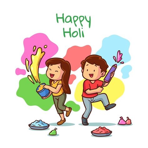 Hand drawn holi festival illustration | Free Vector #Freepik #freevector #hand-drawn #india #colorful #indian Holi Drawing, Holi Wishes Images, Holi Pictures, Holi Poster, Happy Holi Images, Happy Holi Wishes, Holi Festival Of Colours, Holi Photo, Holi Images