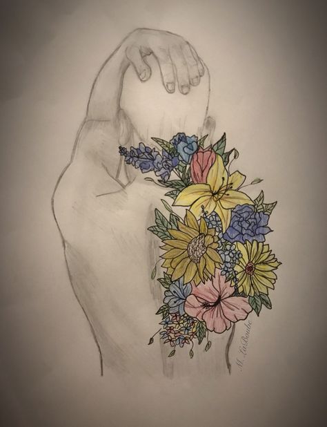 Shoulder Pain, Anatomy Drawing, Neck Pain, Watercolor Tattoo, Tattoos, Drawings, Floral, Art