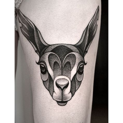 #kamilczapiga #2015 #tattoo #blackworkers #blackwork #bw #darkartists #dotworktattoo #blacktattoo #dotwork #allblack #black #ink Pepper Shading Tattoo, Deer Head Tattoo, Shading Tattoo, Tattoo Pierna, Tattoo Tube, Tattoo Process, Dot Tattoos, Dotwork Tattoo, Ghost Tattoo