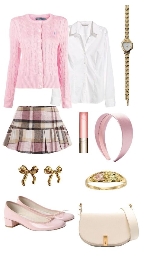 Pink Old Money, Outfit Inso, Model Outfits, Preppy Outfit, Fashion Mistakes, Pink Outfits, Fashion Design Clothes, Cute Simple Outfits, Summer Fashion Outfits