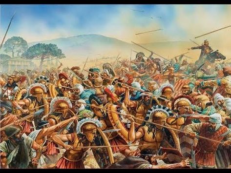 Video: The Greco-Persian Wars refers to the conflict between Greece and Persia in the 5th century BCE which involved two invasions by the latter in 490 and 480 BCE.  Several of the most famous and significant battles in history were fought during the Wars, these were at Marathon, Thermopylae, Salamis, and Plataea, all of which would become legendary. The Greeks were, ultimately, victorious and their civilization preserved. Greco Persian Wars, Greek Soldier, Greek Warrior, Grece Antique, Ancient Warfare, Spartan Warrior, Greek History, European History, Military Art