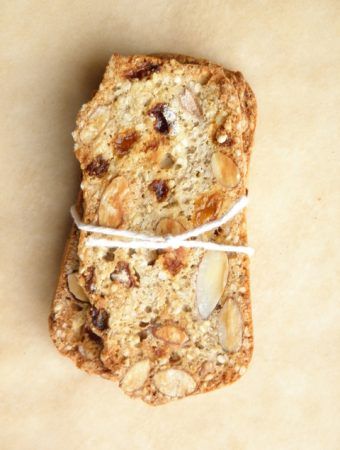 Almond Olive Oil Biscotti (subst. flour):  Taste Love and Nourish Sesame Tahini, Tahini Cookies, Coconut Bread, Almond Biscotti, Biscotti Recipe, Almond Cookies, Cookie Ideas, Tahini, If You Love