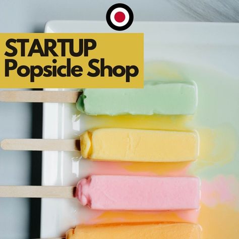 Startup popsicle shop Popsicle Business Ideas, Selling Popsicles, Popsicle Business, Popsicle Packaging, Popsicle Shop, Popsicles Packaging, Alcoholic Ice Cream, Gourmet Popsicles, Restaurant Business Plan