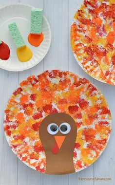 Thanksgiving Turkey Craft, Thanksgiving Crafts Preschool, Easy Thanksgiving Crafts, November Crafts, Fun Fall Crafts, Turkey Crafts, Thanksgiving Craft, Thanksgiving Preschool, Thanksgiving Art