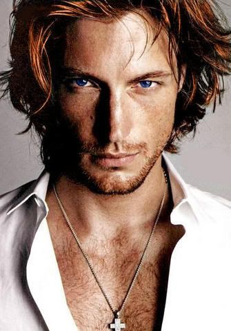 Book 3...Adrian. the betrayer..auburn hair bright blue eyes. Hes 481 yrs old Gabriel Aubry, Black Dagger Brotherhood, Canadian Men, Ginger Men, Jamie Fraser, Most Handsome Men, Moda Vintage, 인물 사진, Good Looking Men