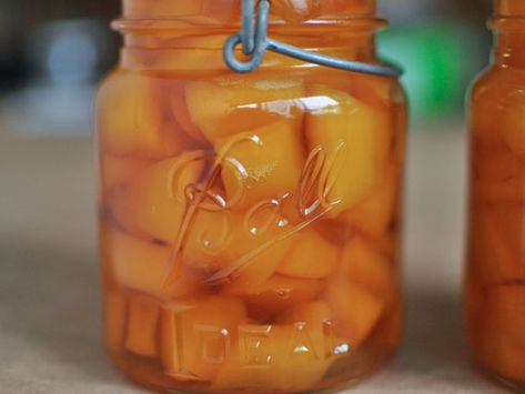 pickled sugar pumpkin    http://www.seriouseats.com/recipes/2011/10/pickled-sugar-pumpkin-recipe.html Canning Pickles, Pumpkin Curry, Pumpkin Recipe, Dessert Spread, Baked Roast, Roasted Pumpkin Seeds, Sugar Pumpkin, Fall Soups, Best Pumpkin