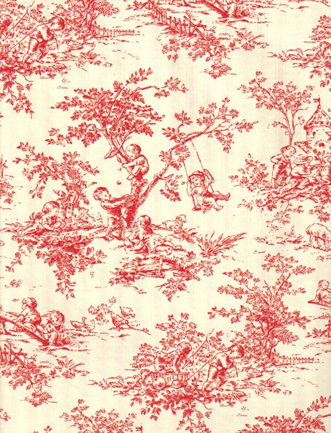 Toile Christmas, Toile Print, French Toile, Gift Wrap Paper, Wrapping Papers, Holiday Gift Wrap, Christmas Wrapping Paper, Red Pattern, Holiday Christmas Gifts