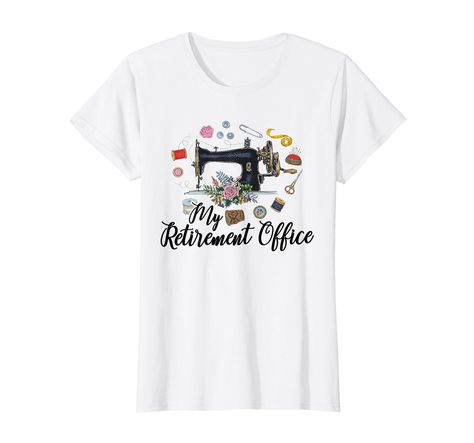 PRICES MAY VARY. Lightweight, Classic fit, Double-needle sleeve and bottom hem Crafters Tshirts, Funny Retirement Gifts, Retirement Gifts For Women, Funny Women, Retirement Humor, Women Humor, Retirement Gifts, Branded T Shirts, Gifts For Women