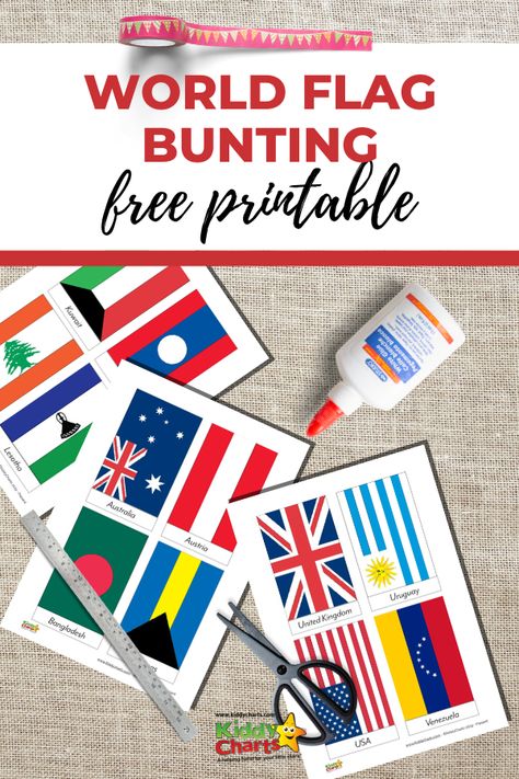 Printable Flags Of The World Free Downloads, Countries Flags Of The World, Flag Printables Free, African Flags Printable, Flags Of The World Printable Free, Country Flags Of The World Printable, Printable Flags Of The World, Around The World Decorations, World Flags Printable