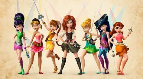 Cartoon Characters Wallpaper, Tinkerbell Pirate Fairy, Tinker Bell And The Pirate Fairy, Tinkerbell Outfit, Tinkerbell Characters, The Pirate Fairy, Tinkerbell Wallpaper, Tinkerbell Movies, Flower Girl Inspiration