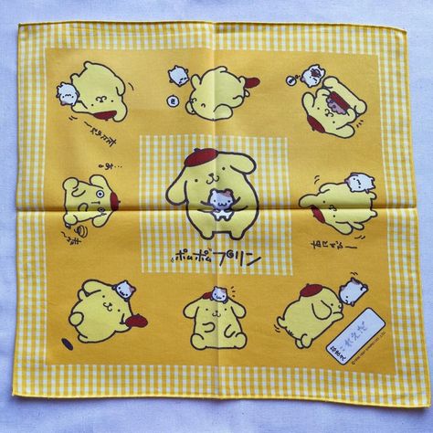 Vintage Sanrio Handkerchief - Etsy Vintage Sanrio, Silk Handkerchief, Ladies Handkerchiefs, Handkerchief Men, Vintage Mermaid, Geometry Art, North And South America, Vintage Handkerchiefs, Friend Photoshoot