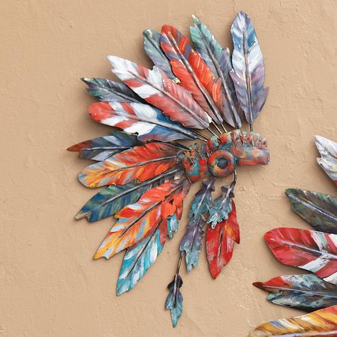 Native American Wall Decor, Gecko Wall Art, Ski Lodge Decor, Western Bedding, Black Forest Decor, Cowboy Decorations, Western Accessories, Leather Wall, How To Hang Wallpaper