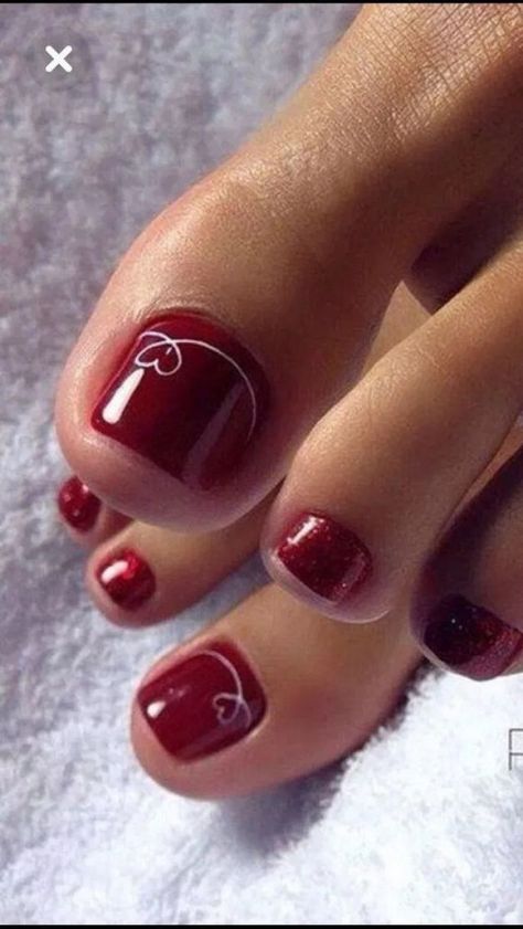 Easy Toe Nail Designs, Simple Toe Nails, Pedicure Designs Toenails, Gel Toe Nails, Toe Nail Color, Pretty Toe Nails, Cute Toe Nails, Summer Toe Nails, Pedicure Designs