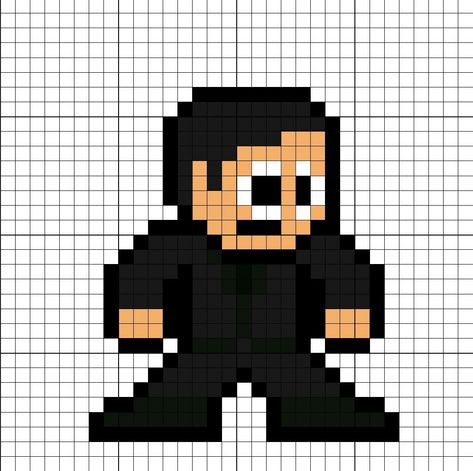 Carlton Drake, Easy Perler Bead Patterns, 8 Bits, Bead Pattern, Perler Bead Patterns, Perler Bead, Bead Patterns, 8 Bit, Hama Beads