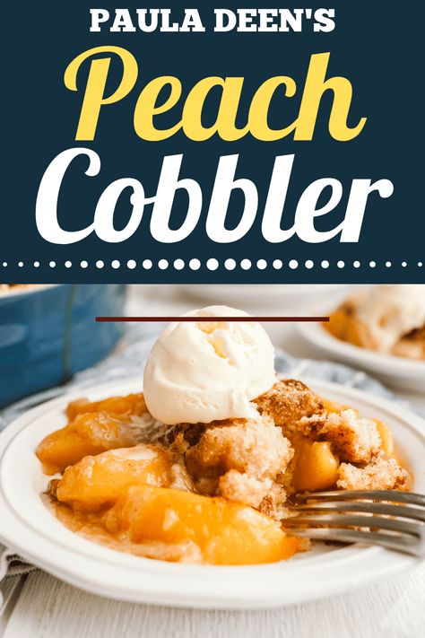 Bisquick Cobbler, Paula Deen Peach Cobbler Recipe, Bisquick Peach Cobbler, Cobbler With Bisquick, Peach Cobbler With Bisquick, Best Peach Cobbler, Fresh Peach Cobbler, Easy Peach Cobbler, Southern Peach Cobbler