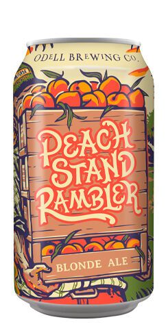 Peach Stand Rambler by Odell Brewing Co. was reviewed as a 29a Fruit Beer, per the 2015 BJCP Style Guidelines. By Brian Eichhorn Fruit Beer, Blonde Ale, Arizona Tea, Brewing Co, Drinking Tea, Peaches, Beverage Can, Beer, Blonde