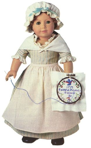 American Girl - Felicity Work Gown and Needlework Kit Felicity Merriman, Pleasant Company Dolls, American Girl Felicity, American Doll Clothes, Ag Doll Clothes, Vintage Outfit, American Girl Clothes, Tacoma Wa, Doll Clothes American Girl