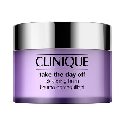 Take The Day Off Cleansing Balm Makeup Remover - CLINIQUE | Sephora Clinique Cleansing Balm, Clinique Makeup Remover, Makeup Remover Balm, Clinique Take The Day Off, Lightweight Makeup, Clinique Skincare, Mascara Waterproof, Skin Care Cleanser, Clinique Makeup