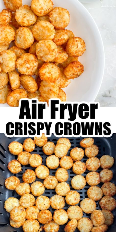 Healthy Tater Tots, Frozen Tater Tots, Air Fryer Recipes Low Carb, Air Fryer Recipes Breakfast, Tater Tot Recipes, Air Fryer Recipes Snacks, Potato Tots, Air Fry Recipes, Best Air Fryers