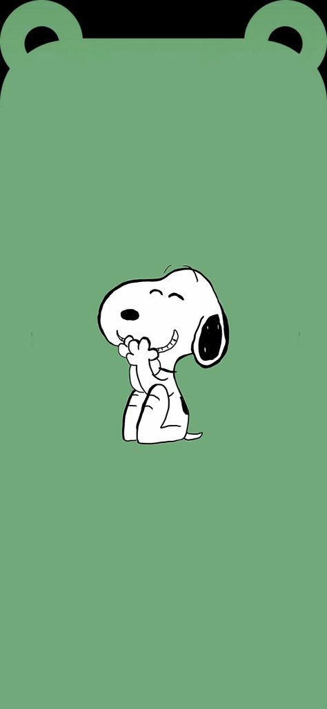 Snoopy Green Background, Tela Iphone, Cute Mobile Wallpapers, Snoopy Wallpaper, Snoopy Pictures, Lockscreen Wallpaper, Apple Watch Faces, Green Wallpaper, Watch Faces